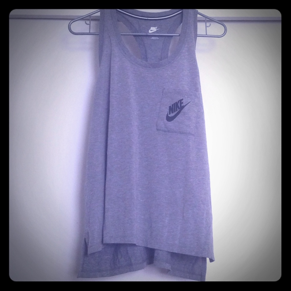 Nike Racerback Tank Swoosh Pocket